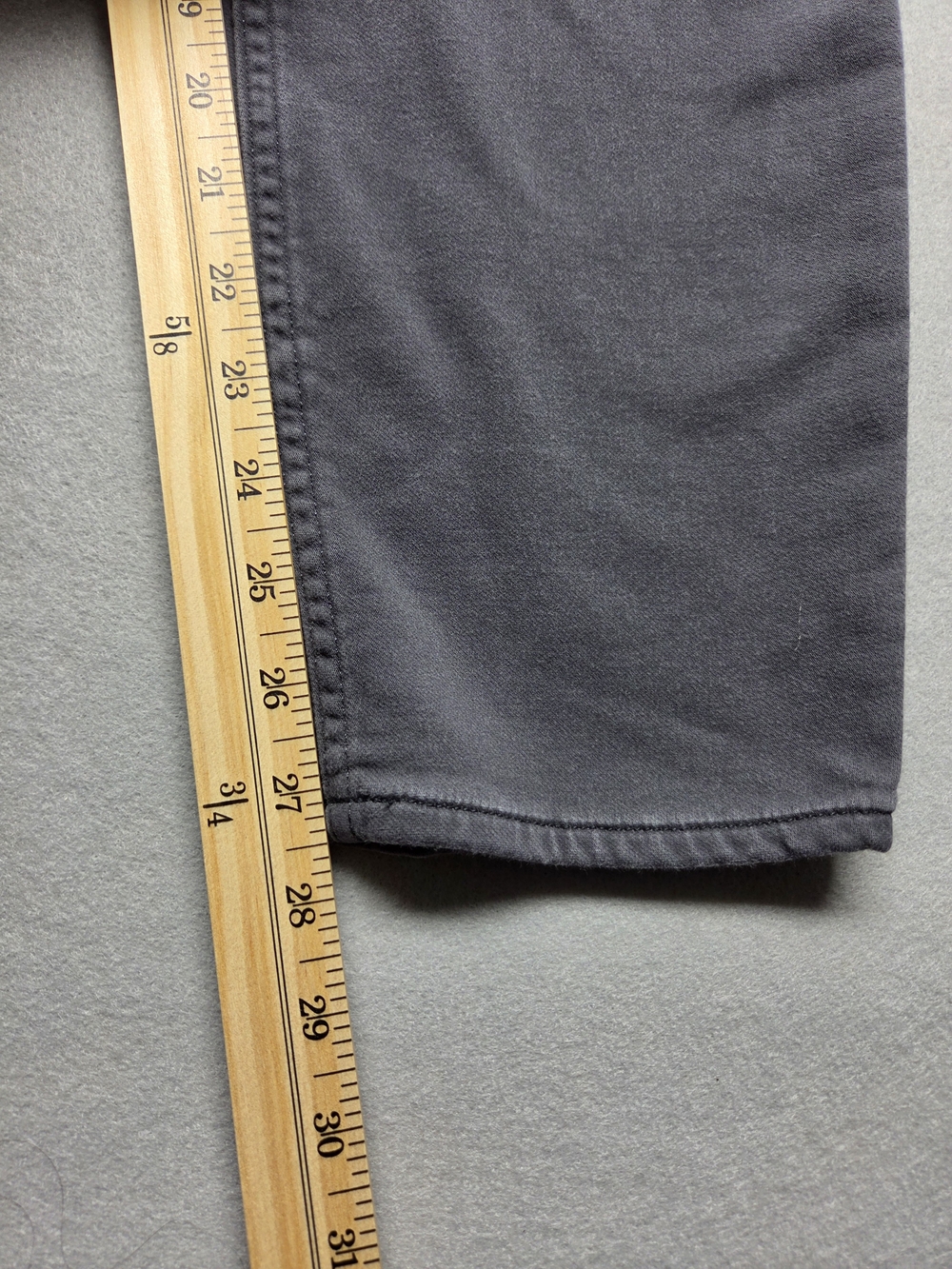 Banana Republic Mens Gray Straight Leg Stretch 5-Pocket Pants 34x30 1620338 - Picture 5 of 9